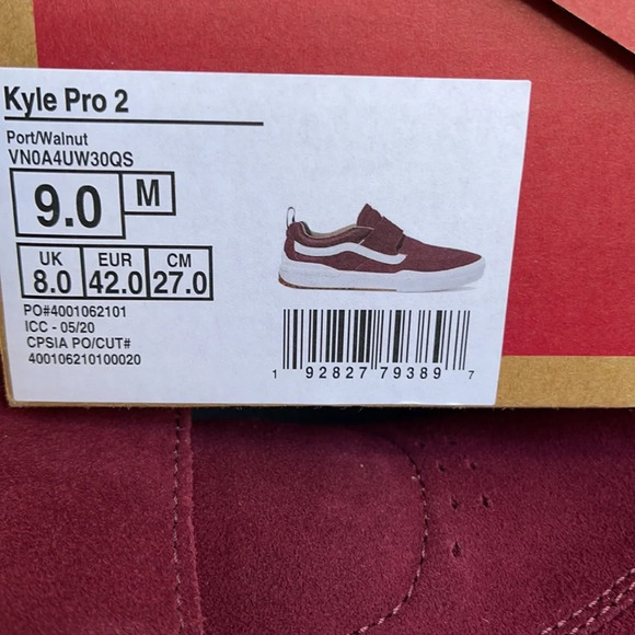 Vans Kyle Pro 2 Port/Walnut MENS - Picture 16 of 16